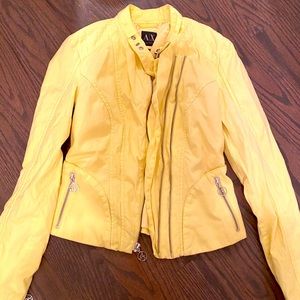 Armani Exchange moto jacket